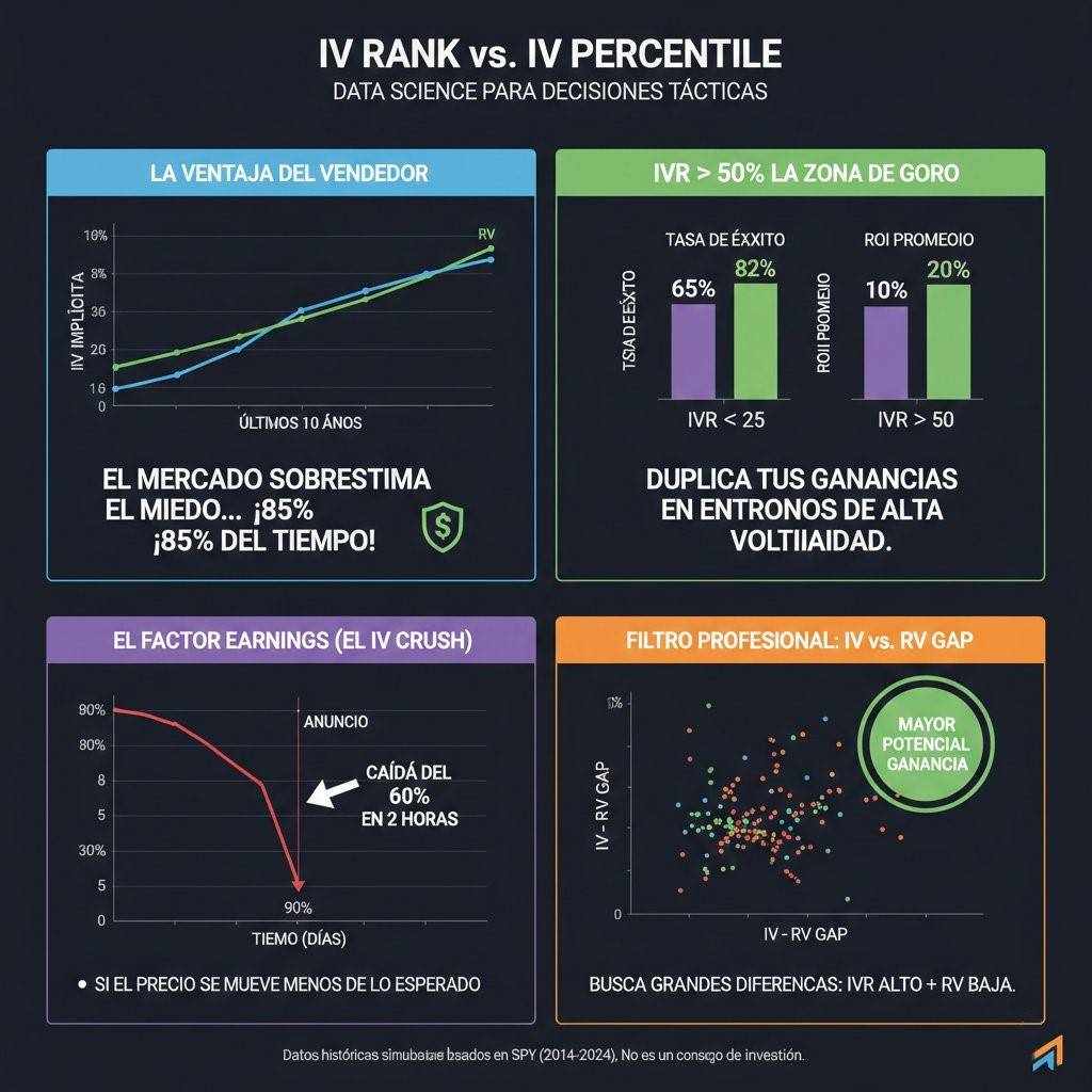 IV Rank vs IV Percentile